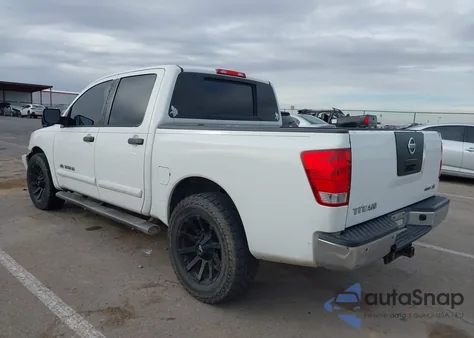 2012 Nissan Titan Sv из США, поврежденный, VIN 1N6BA0EDXCN311554